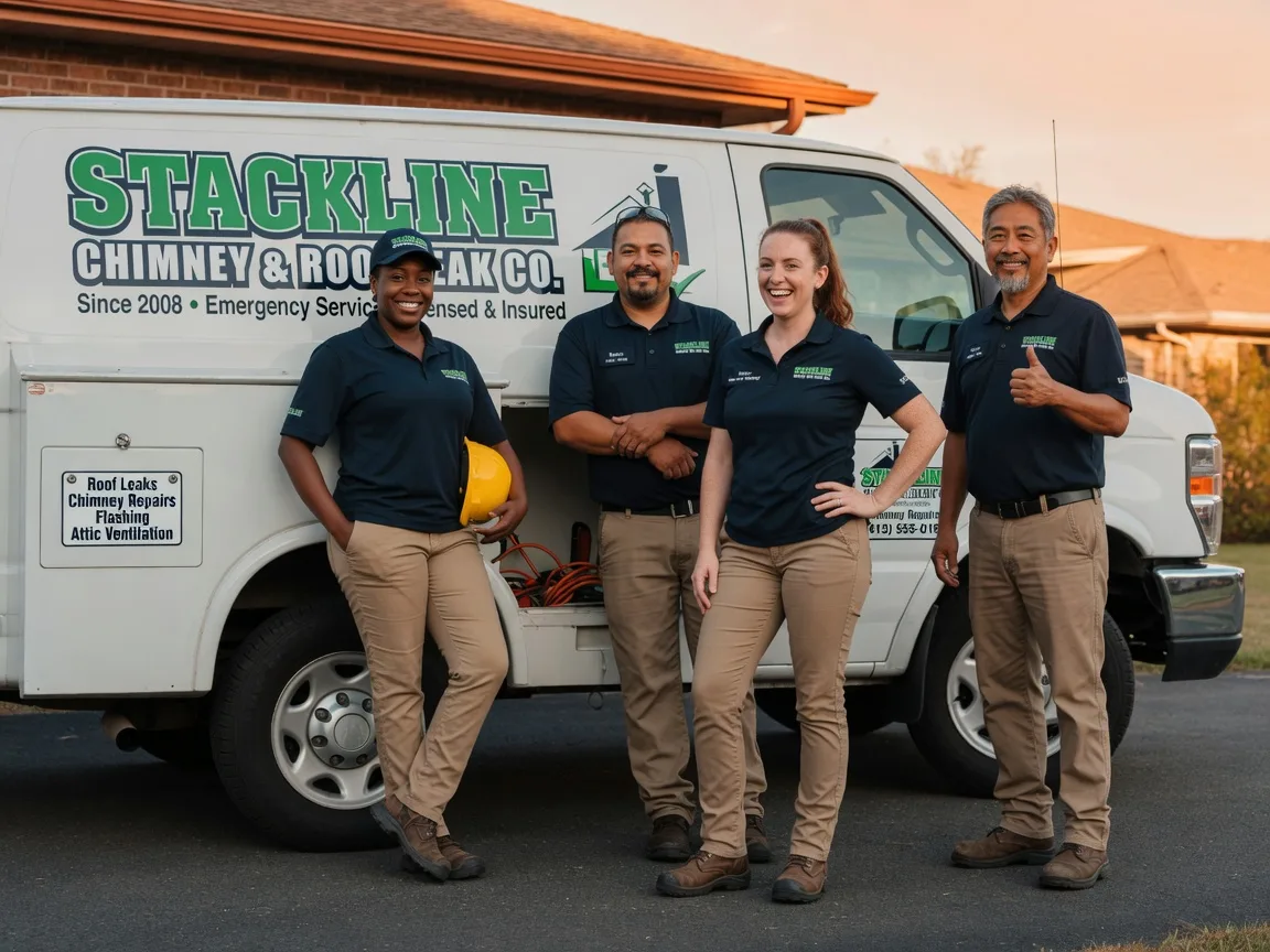 Chimney flashing repair company in Hesperia, MI
